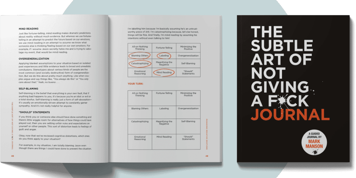 The Subtle Art of Not Giving a F*ck