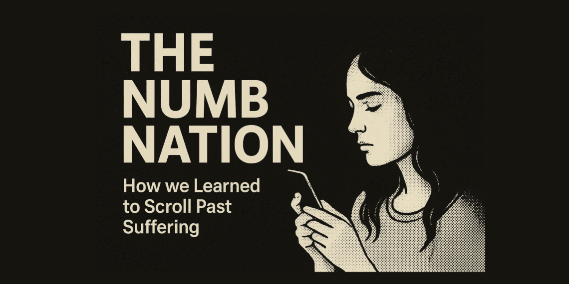 The Numb Nation: How We Learned to Scroll Past Suffering