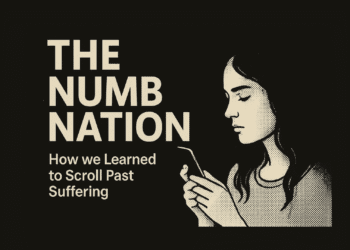 The Numb Nation: How We Learned to Scroll Past Suffering