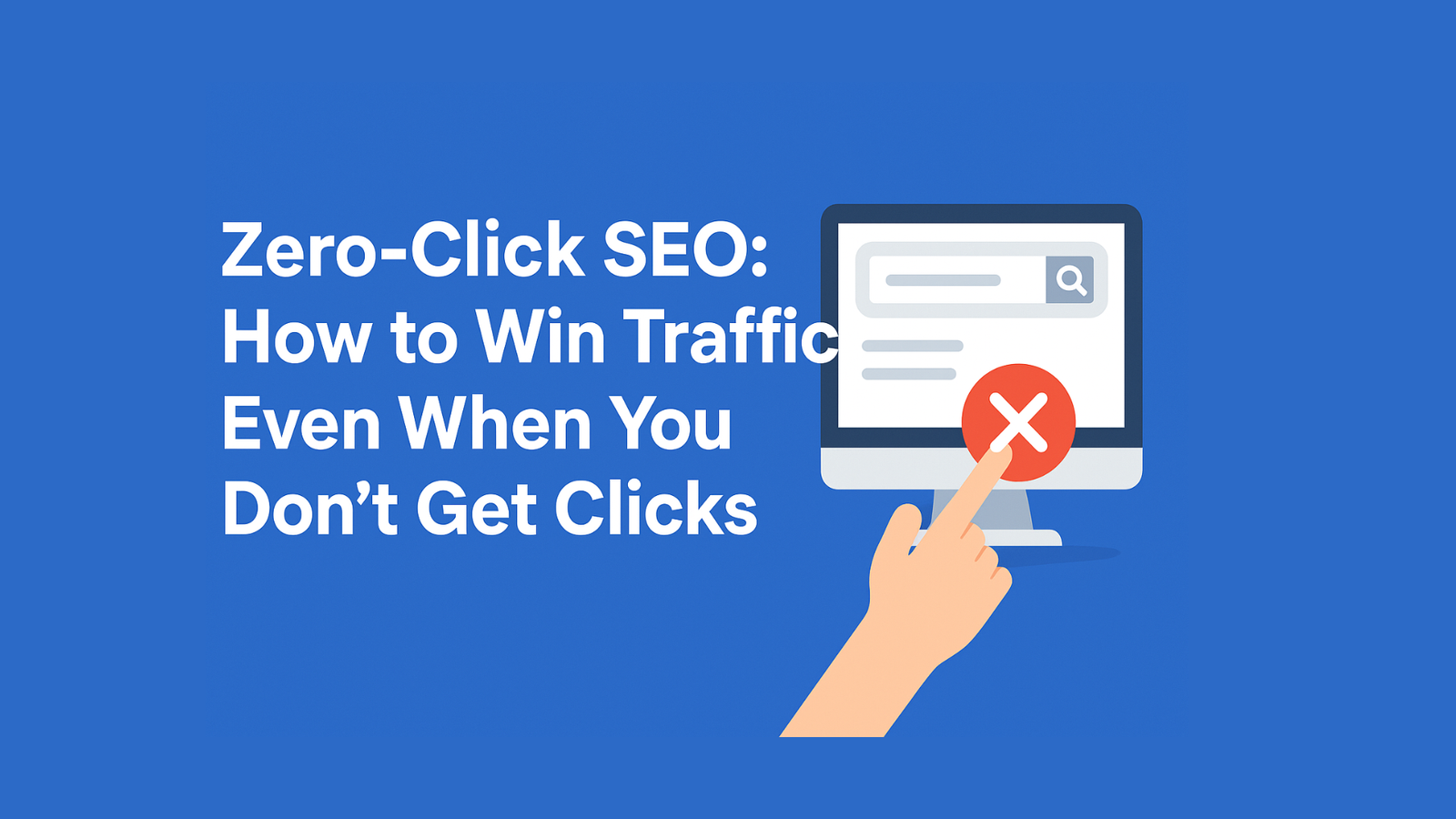 Zero-Click SEO: How to Win Traffic Even When You Don’t Get Clicks