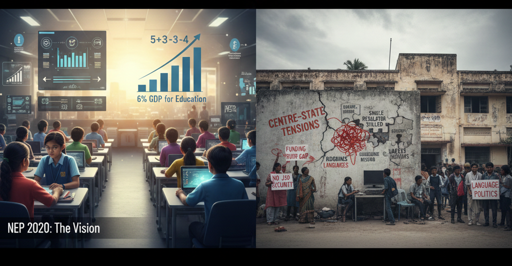 National Education Policy (NEP): Progress, pushback and why India’s biggest education reform is still not fully implemented