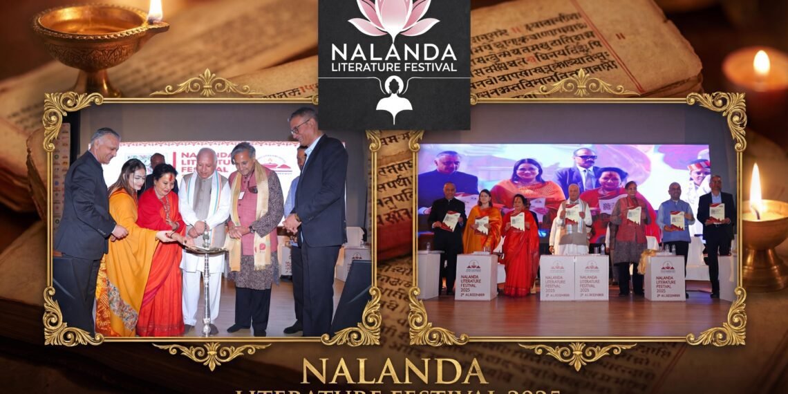 Nalanda Literature Festival 2025 debuts in Rajgir, Reclaiming Nalanda’s legacy of learning.
