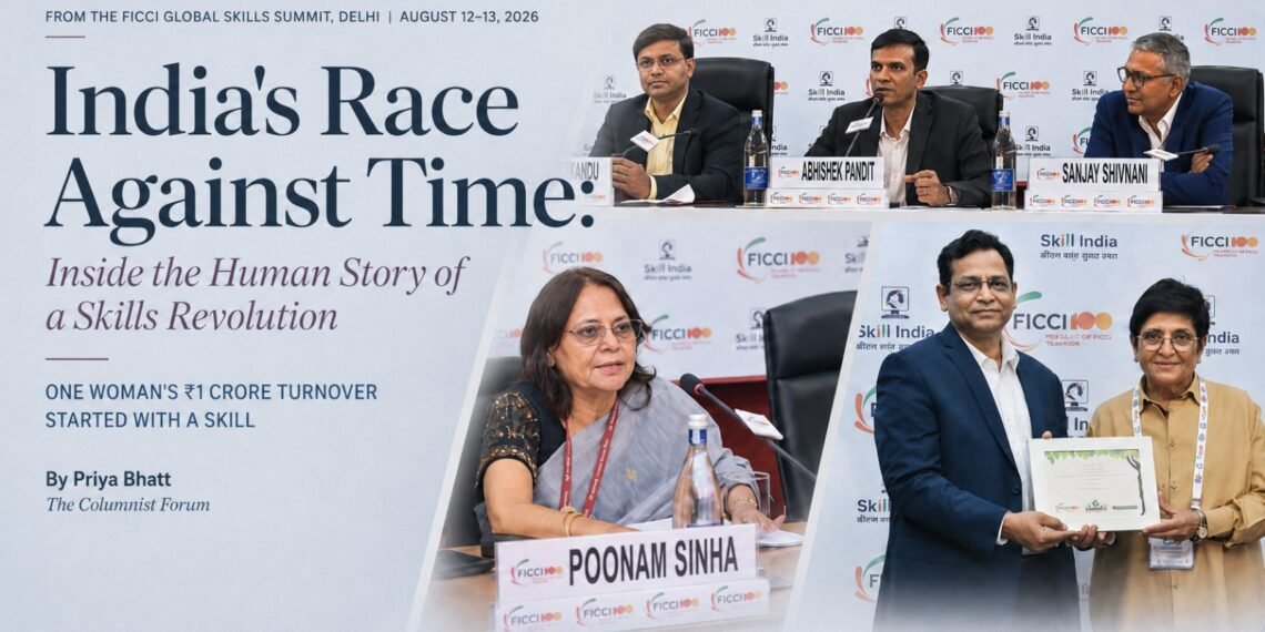 FICCI Global Skills Summit 2026 highlighting India's skills revolution and workforce development