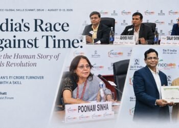 FICCI Global Skills Summit 2026 highlighting India's skills revolution and workforce development