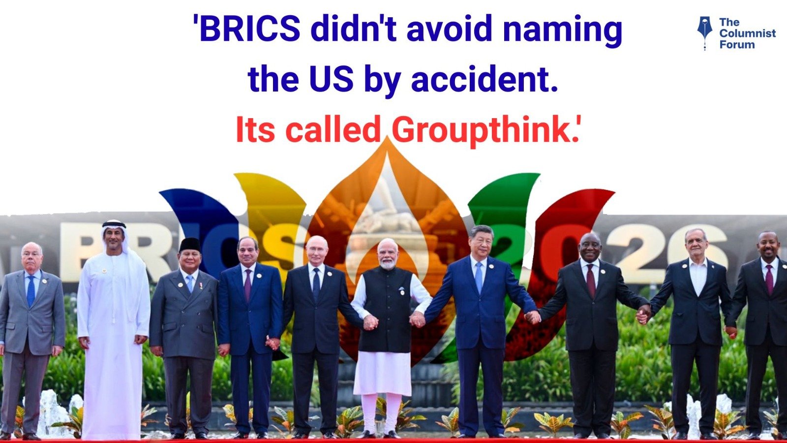 BRICS 2026 summit leaders during the New Delhi BRICS Summit