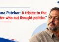 Nana Patekar social work and farmer welfare initiatives through the NAAM Foundation