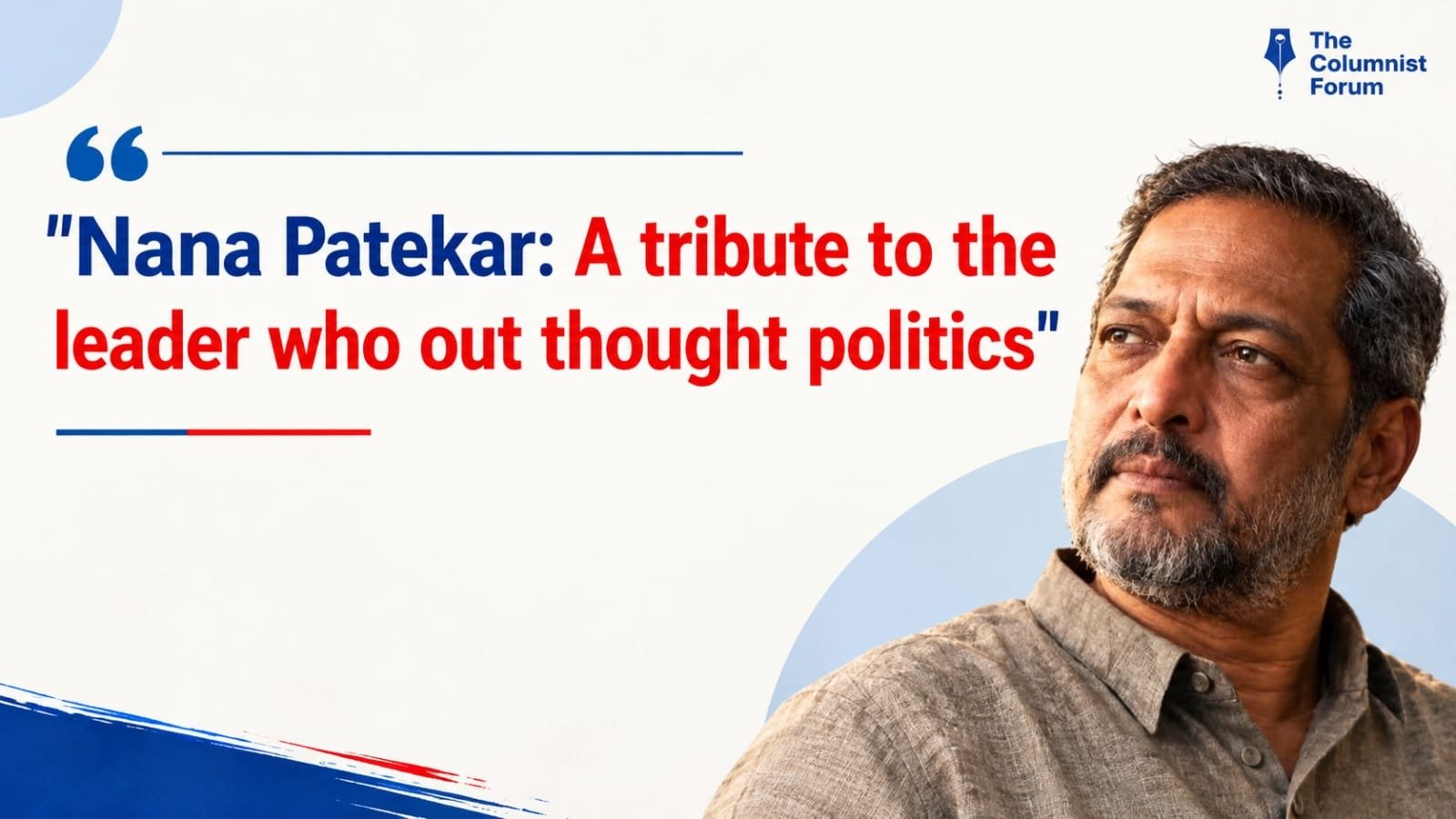 Nana Patekar social work and farmer welfare initiatives through the NAAM Foundation